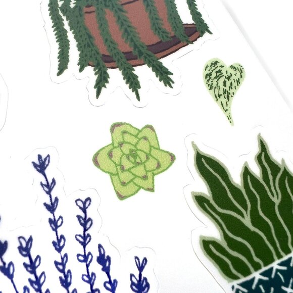 House Plant Sticker Sheet - Picture 4 of 4